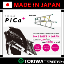 PiCa Multifunktions- / Mehrzweckleiter &amp; Stehleiter mit hervorragender Haltbarkeit. Made in Japan (Autowaschleiter)